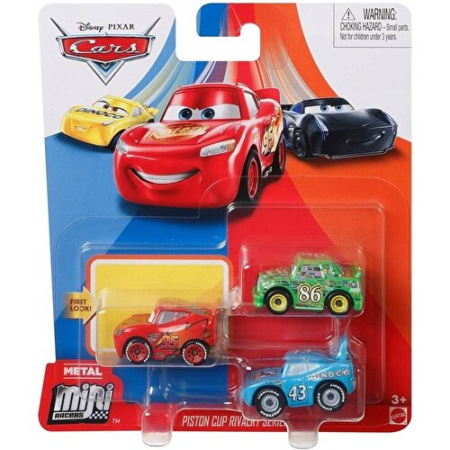 Cars Mini Character Cars Triple Pack GKG64