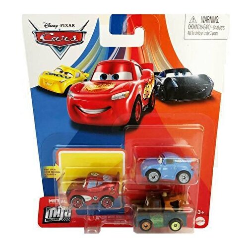 Cars Mini Character Cars Triple Pack GKG65