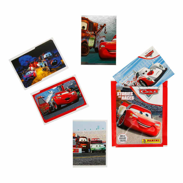 Cars Stories and Races Sticker Cards