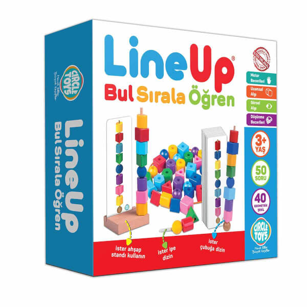 Circle Toys Line Up Find Sort Learn Game