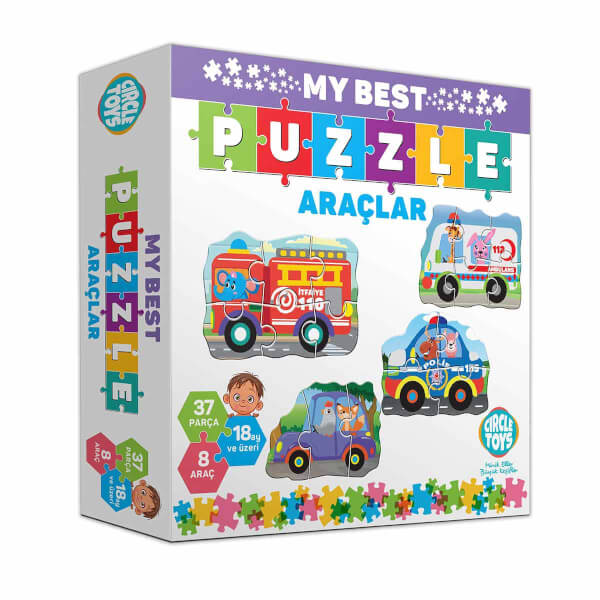 Circle Toys My Best Puzzle Vehicles