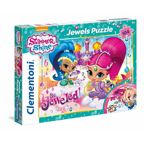 Clementoni 104 Piece Shimmer & Shine Stone Glued Puzzle