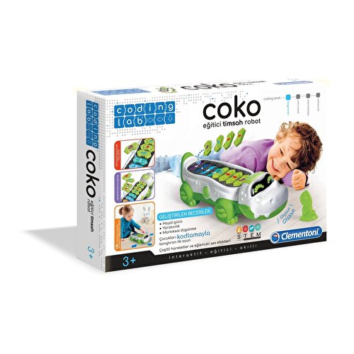 Clementoni Coding Lab Coko Educational Crocodile Robot