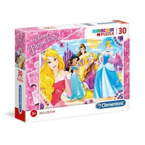 Clementoni Disney Princess Supercolor Puzzle 30 Parça