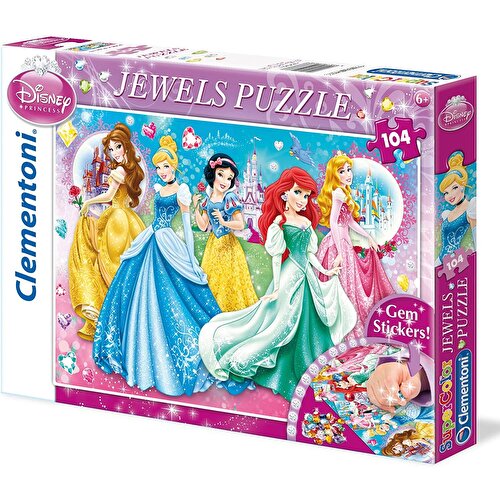 Clementoni Puzzle 104 Pieces Jewels Princess