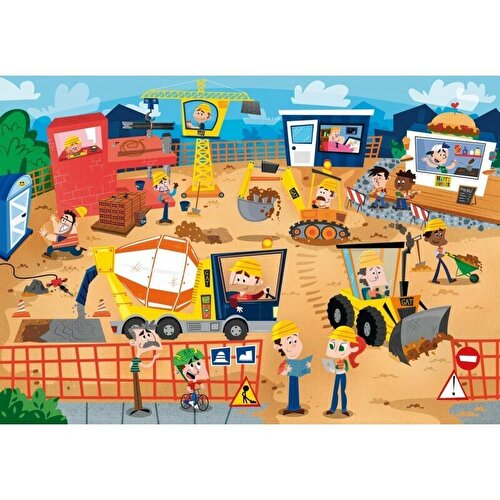 Clementoni Puzzle 60 Pieces Men At Work