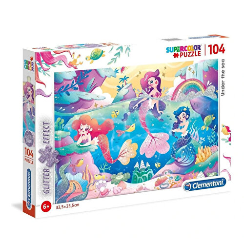 Clementoni Silvery Under The Sea Puzzle 104 Pieces