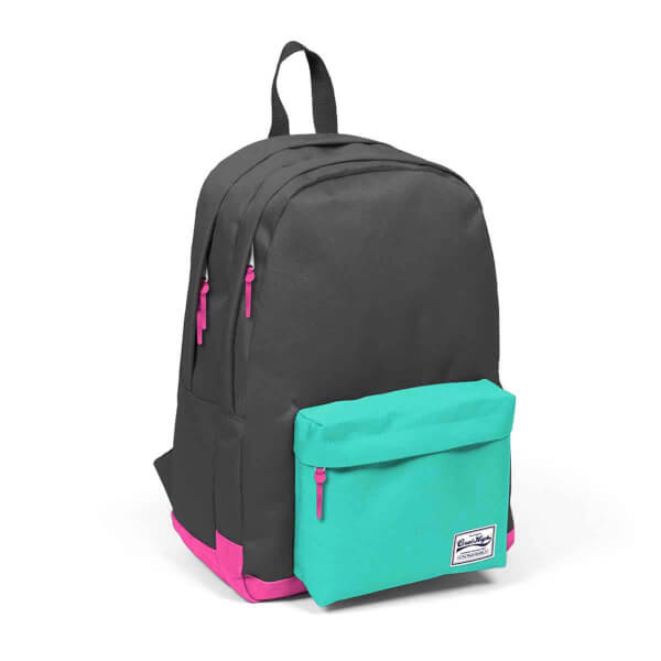 Coral High Backpack Grey-Water Green 23162