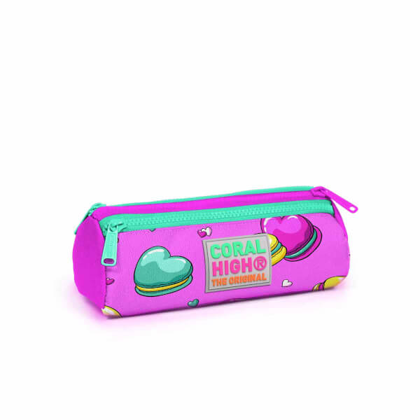 Coral High Hamburger Pencil Case 22301