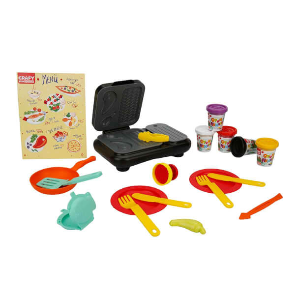 Crafy Barbecue Pleasure Play Dough Set 300 гр. 22 шт.