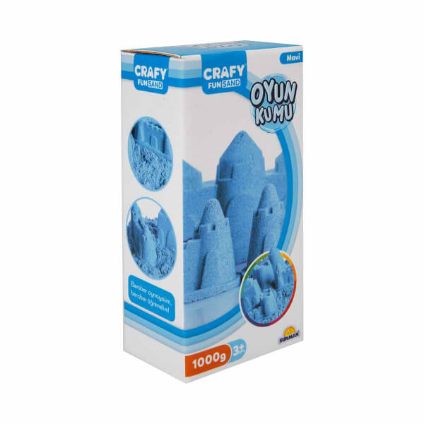 Crafy Blue Kinetic Sand 1000 гр.