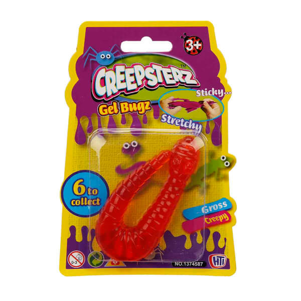 Creepsterz Stretch Bugs - Orange-Snake