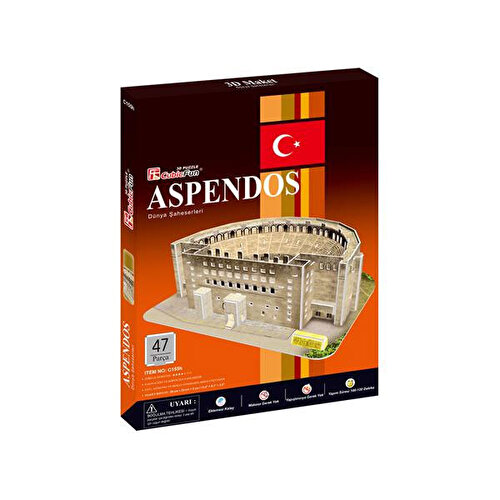 Cubic Fun 3D Puzzle 47 Pieces Aspendos Antalya