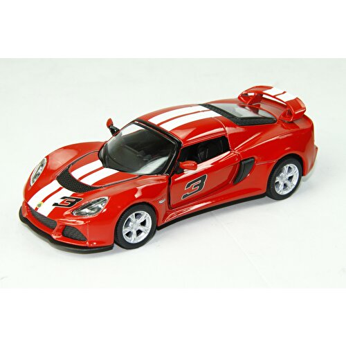 Die-Cast Pull Drop Cars '12 Lotus Exige Red