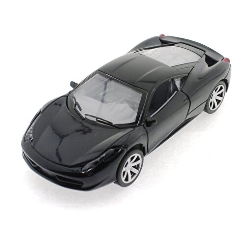 Diecast Sound and Light Cars - Black Ferrari