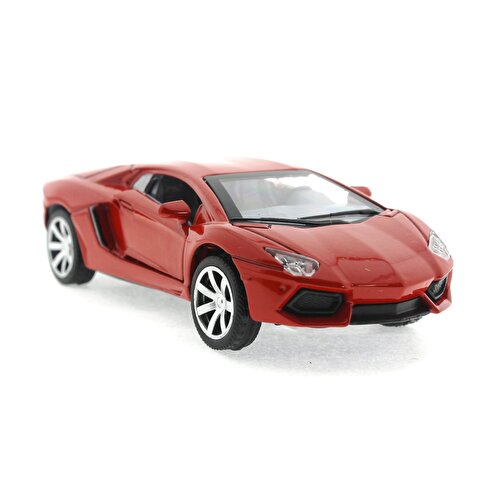 Diecast Sound and Light Cars - Red Lamborghini