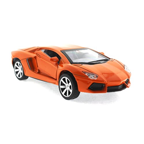 Diecast звуковые и световые автомобили - Оранжевый Lamborghini