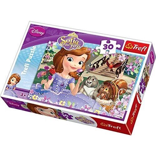 Disney Kids Пазл 30 деталей Sofia The First Roses