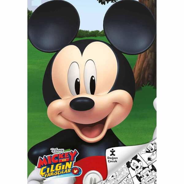 Disney Mickey and the Mad Racers Книжка-раскраска