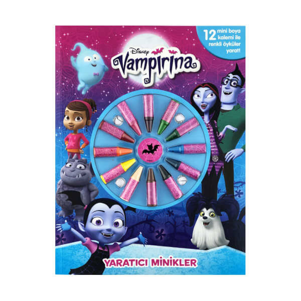 Disney Vampirina Творческая книжка-раскраска для маленьких детей