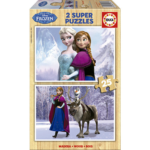 Educa Пазл 2х25 деталей Frozen