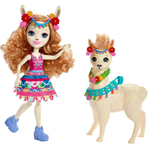 Enchantimals Куклы и друзья животных Lluella Llama Fleecy FRH42