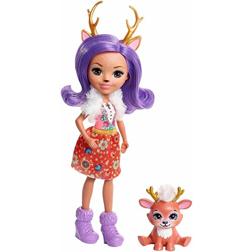 Enchantimals Main Character Dolls Danessa Deer and Sprint (FNH23)