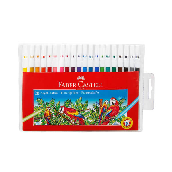 Faber Castell 20 цветных фломастеров