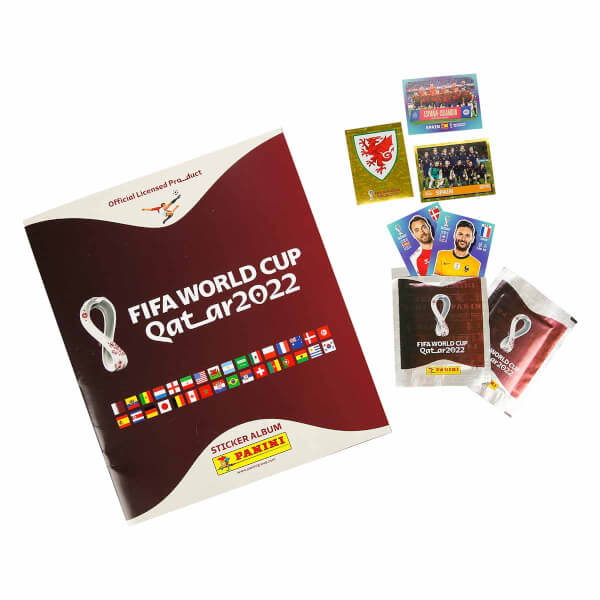 FIFA World Cup Qatar 2022 Starter Pack Альбом подарочный 10 наклеек