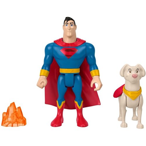 Fisher Price DC League Of Super Pets Superman ve Krypto HGL02