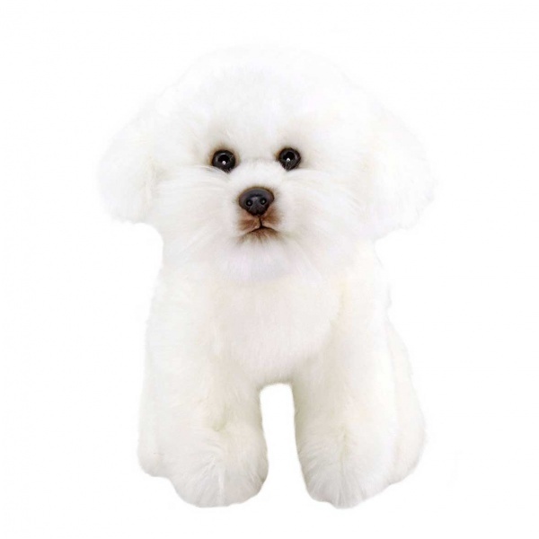 Floppy Bichon Plush Dog 28 см.