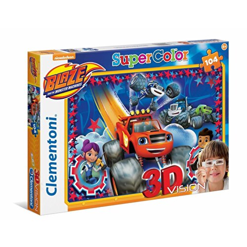 Головоломка Clementoni 3D Blaze из 104 деталей