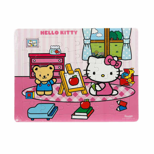 Головоломка из 36 деталей: Картина Hello Kitty