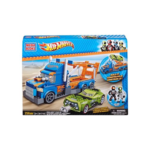 Грузовик и транспортное средство Hot Wheels Mega Bloks Transporter