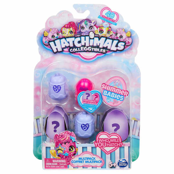 Hatchimals CollEGGtibles Мерцающие куклы 4 шт.