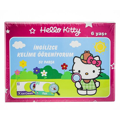 Hello Kitty Изучение английской лексики 52 штуки