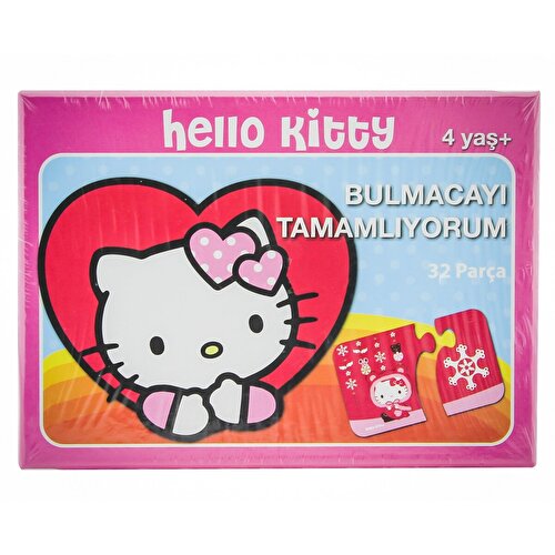 Hello Kitty Завершение пазла 32 детали