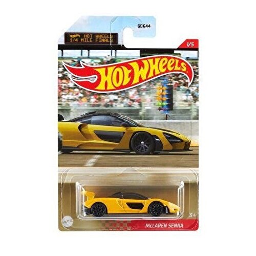 Hot Wheels 1/4 мили Королевские гонки на короткие дистанции McLaren Senna GRP28