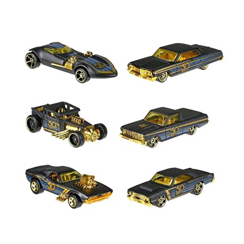 Hot Wheels 50th Anniversary Black & Gold Special Series