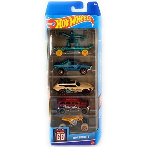 Hot Wheels 5'li Araba Seti Hw Sports HFV78