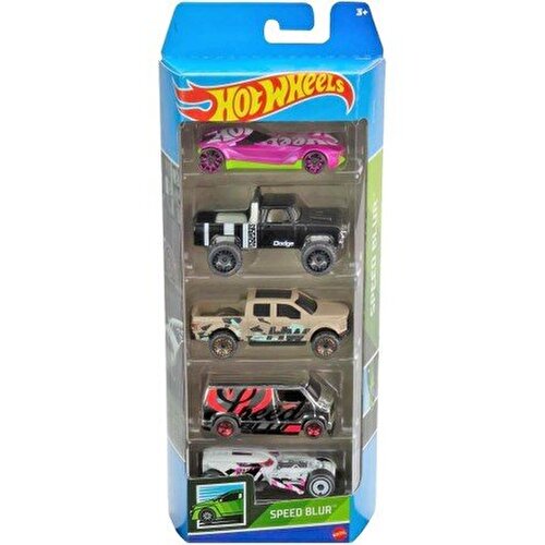 Hot Wheels 5'li Araba Seti Speed Blur HFV84