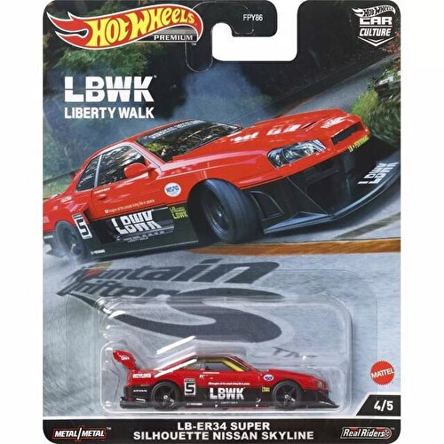 Hot Wheels Автокультура Arabalar Lb-er34 Супер силуэт Nissan Skyline HCJ81