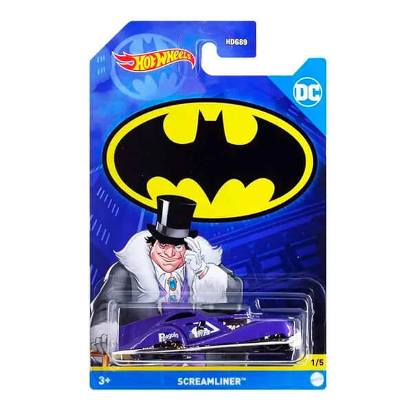 Hot Wheels Batman Vehicles HDG89 - Screamliner