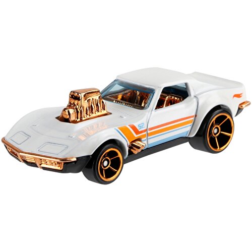 Hot Wheels Блестящая и хромированная специальная серия 68 Corvette Gas Monkey Garage GJW52