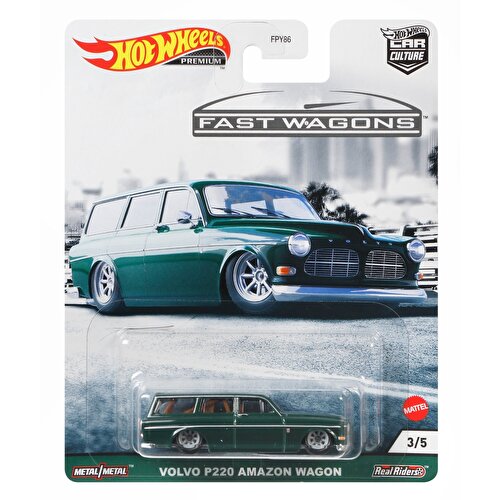 Hot Wheels Car Culture Cars Volvo P220 Amazon Wagon GRJ64