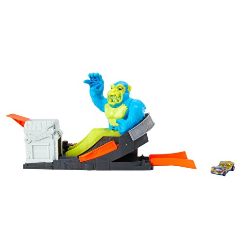 Hot Wheels Creature Adventure Playset Series Poison Gorilla Attack GTT66