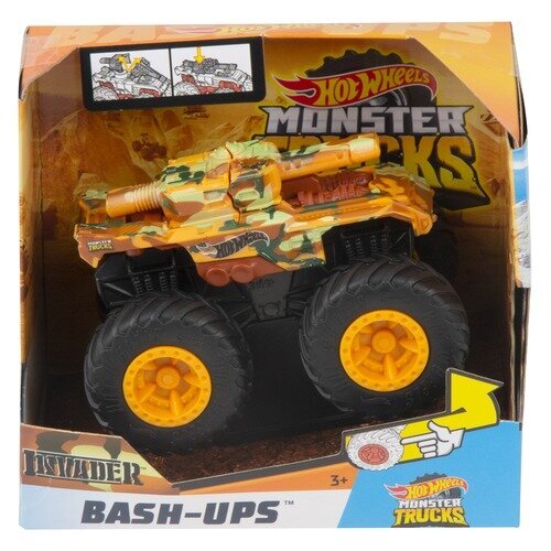 Hot Wheels Грузовики Монстры Ломающиеся Тачки Серия Захватчик GKD31