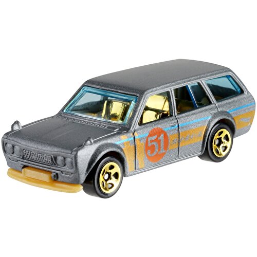 Hot Wheels Хром и золото Специальная серия 71 Datsun 510 Wagon (GHN95)