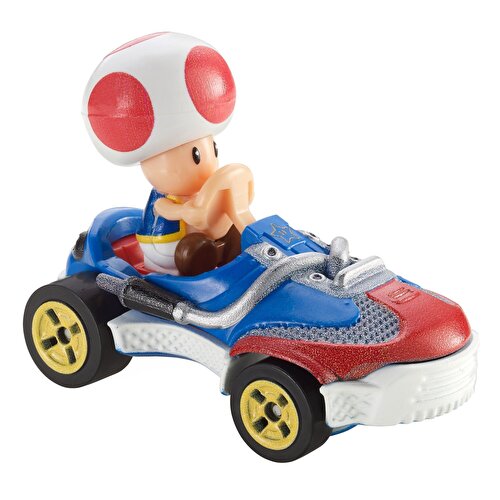 Hot Wheels Mario Kart Character Vehicles Toad Sneeker Kart GBG30