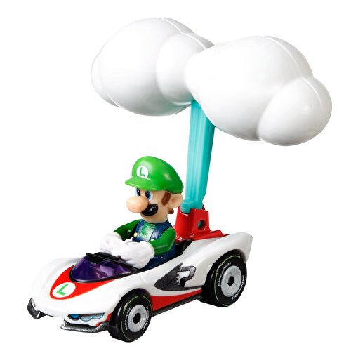 Hot Wheels Mario Kart Glider Vehicles Luigi GVD35